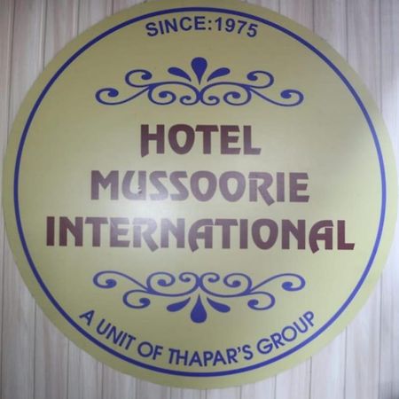 Hotel The Mussoorie International Eksteriør bilde